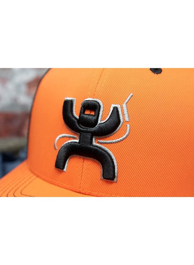 HOOEY Arc Adjustable Snapback Mesh Back Trucker Hat (Orange/Black) - pzsku/ZCA47AC7F43F10A37543DZ/45/_/1741329790/00820ee2-79e6-4b3d-9322-96ab4af3a9b3