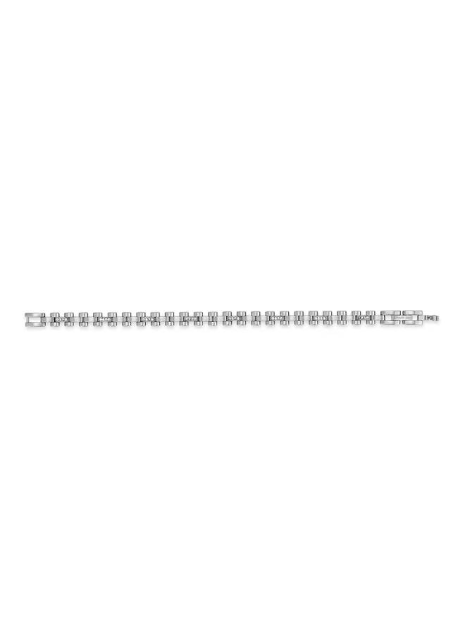 CERRUTI 1881 Andrea Crystal-Embellished Unique Chain Bracelet