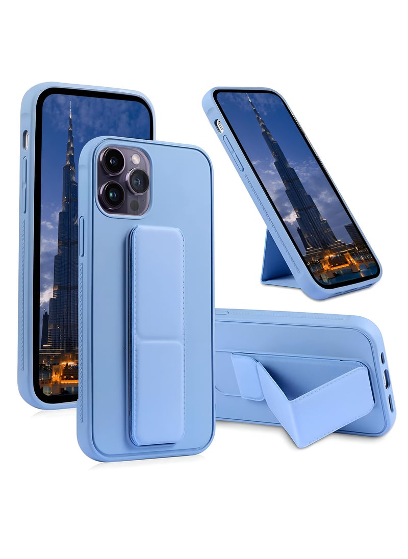 Houmt - iPhone 15 Pro Max Case Finger Grip Car Mount Magnetic Holder Kickstand Wrist Strap Multi function Shockproof Compatible with Apple iPhone 15 Pro Max 6.7 Inch - Image 1