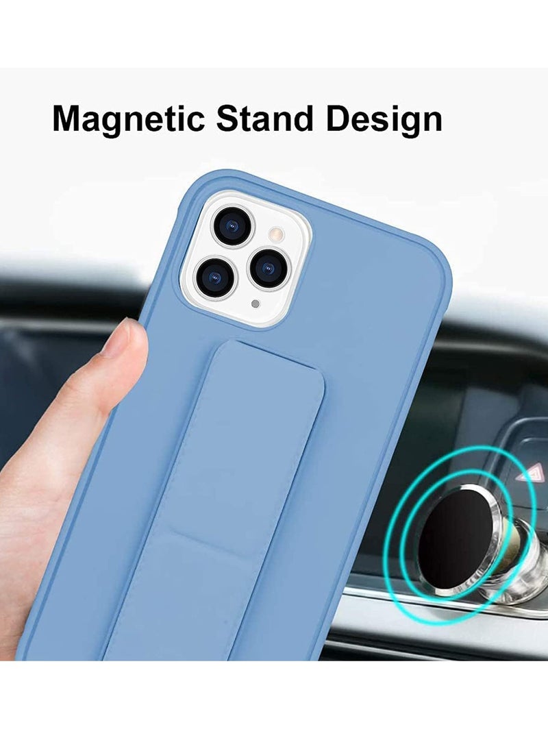 Houmt - iPhone 15 Pro Max Case Finger Grip Car Mount Magnetic Holder Kickstand Wrist Strap Multi function Shockproof Compatible with Apple iPhone 15 Pro Max 6.7 Inch - Image 1