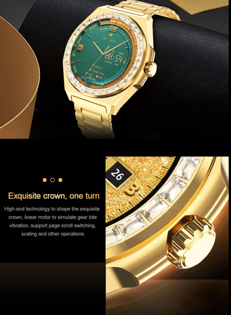 AROAQ LG72 Pro Max Smart Watch, 300mah Battery HD AMOLED Health Monitoring Smart Watch, IP68 Waterproof Smart Wrist Watch With Blood Oxygen ECG Heart Rate And Body Temperature Monitoring, (Silver) - Image 2