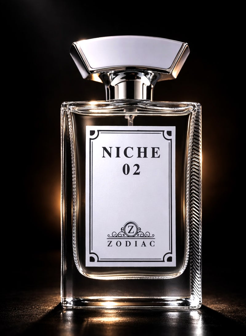 زودياك عطر زودياك نيش 02 أو دو بيرفيوم 100 مل | عطر فاخر للجنسين بنفحات حمضية وخضراء وخشبية مسكية | عطر مميز يدوم طويلاً برائحة منعشة - Image 2