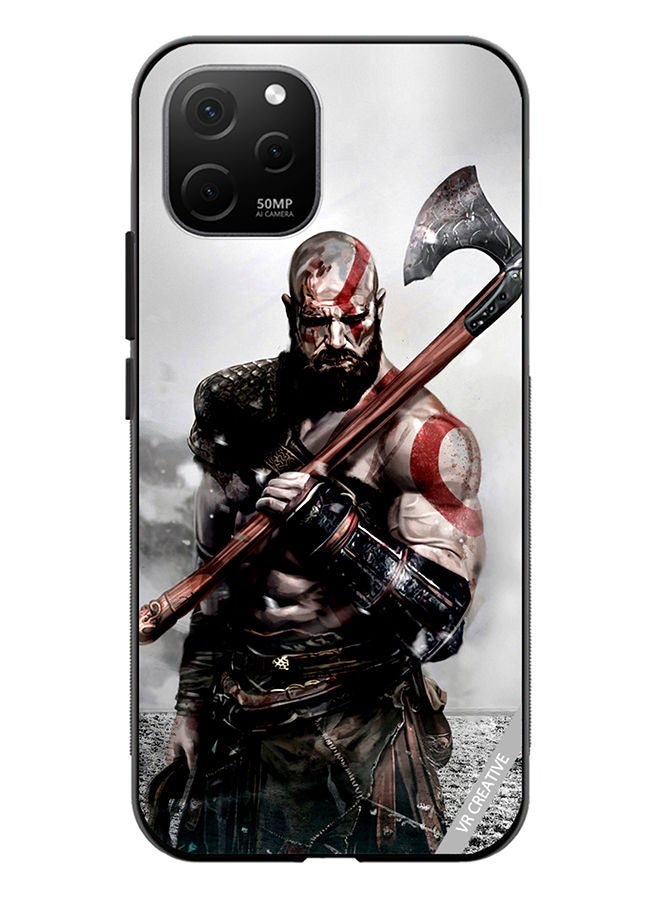 VR CREATIVE Protective Case Cover For Huawei Nova Y61 God Of War Movie Design Multicolour - Image 1