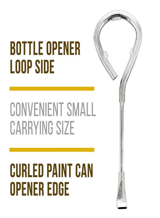 TCP Global Metal Paint Can Bucket Bottle Lid Opener Tool - Sturdy Stainless Design - Image 4