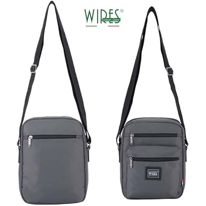 Wires Small Shoulder Backpack for Men Chest Bags Casual Daypack for Business Travel Cycling Black - Image 4