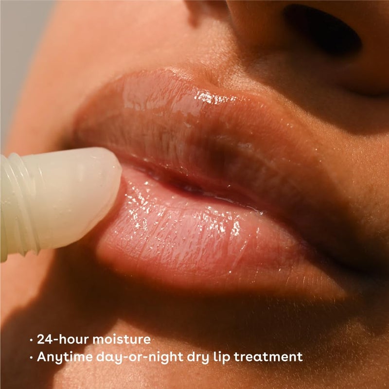 eos 24H Moisture Super Balm- Electric Cherry, Limited-Edition Lip Mask, 0.35 fl oz - Image 2