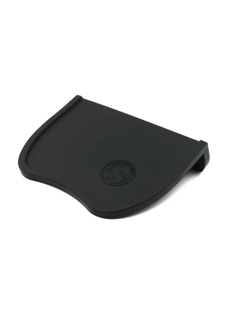 Rhino Coffee Gear - Professional Corner Rubber Tamping Mat - Black - Image 1