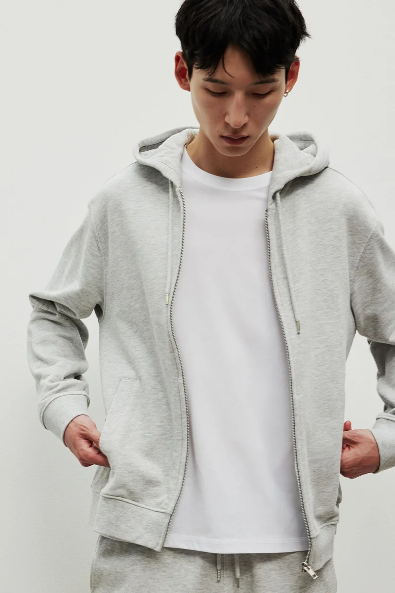 H&M Zip-through hoodie Regular Fit
