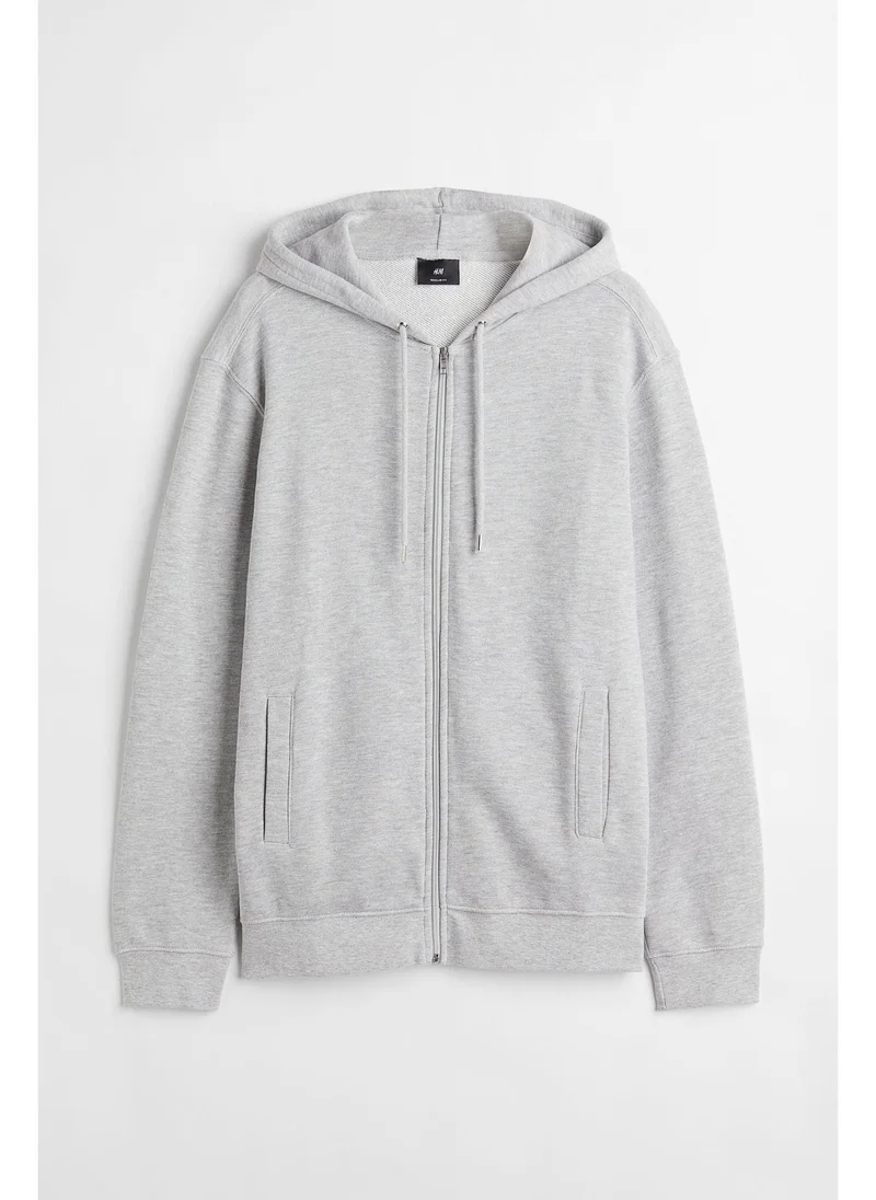 H&M Zip-through hoodie Regular Fit