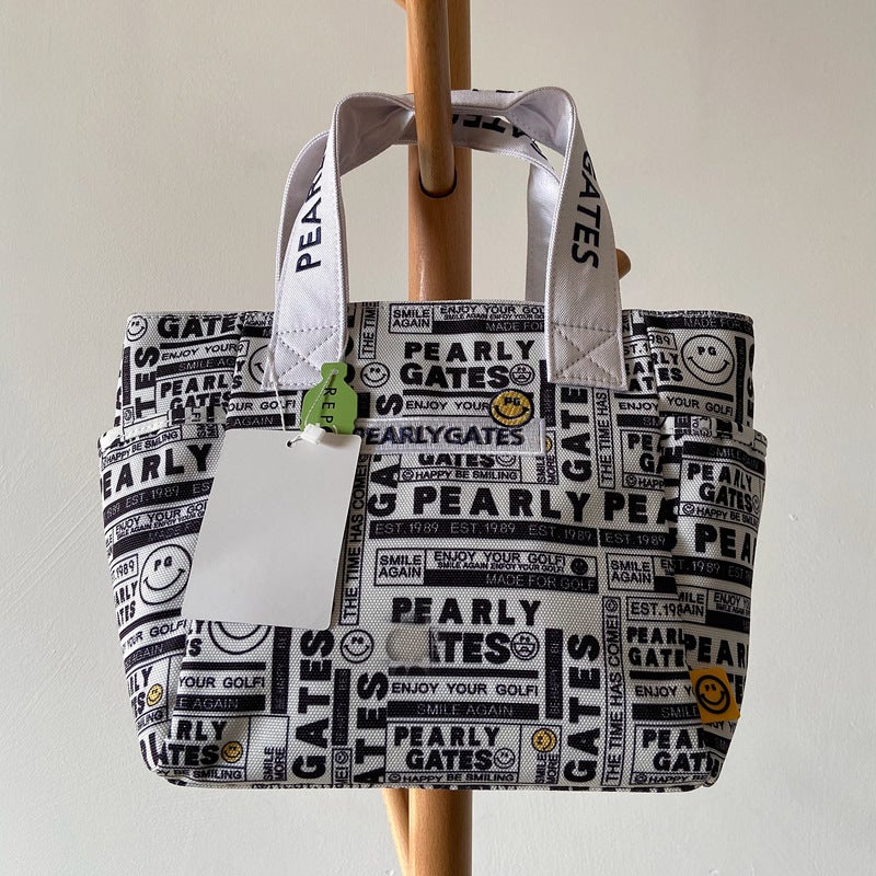 Never Overtime Jil Alyxmm6 Cartoon Cartoon Men'S And Women'S Tote Bag Embroidered Handbag Handbag - Image 2