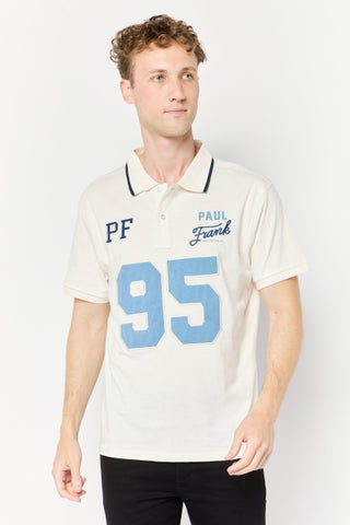 Men Regular Fit Embroidered Short Sleeves Polo Shirt, Off White - pzsku/ZCA483994C0B8EEDA3372Z/45/1746452387/baa43cdf-1aa2-4faf-9fcf-232b266fffbb