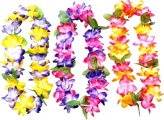 Oojami Mahalo Floral Leis : Package of 12 by Oojami - Image 3