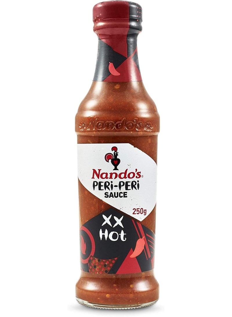 Nando's Extra Extra Hot Peri-Peri Sauce 250grams - Image 1