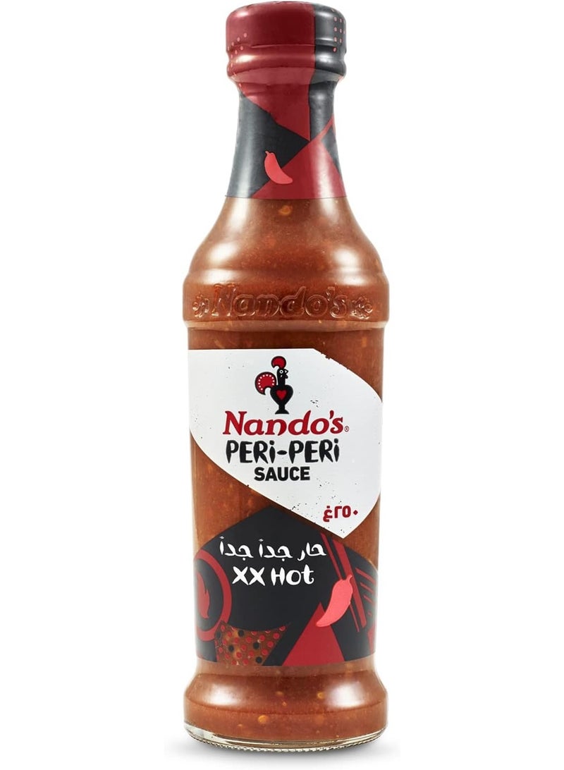 Nando's Extra Extra Hot Peri-Peri Sauce 250grams - Image 2