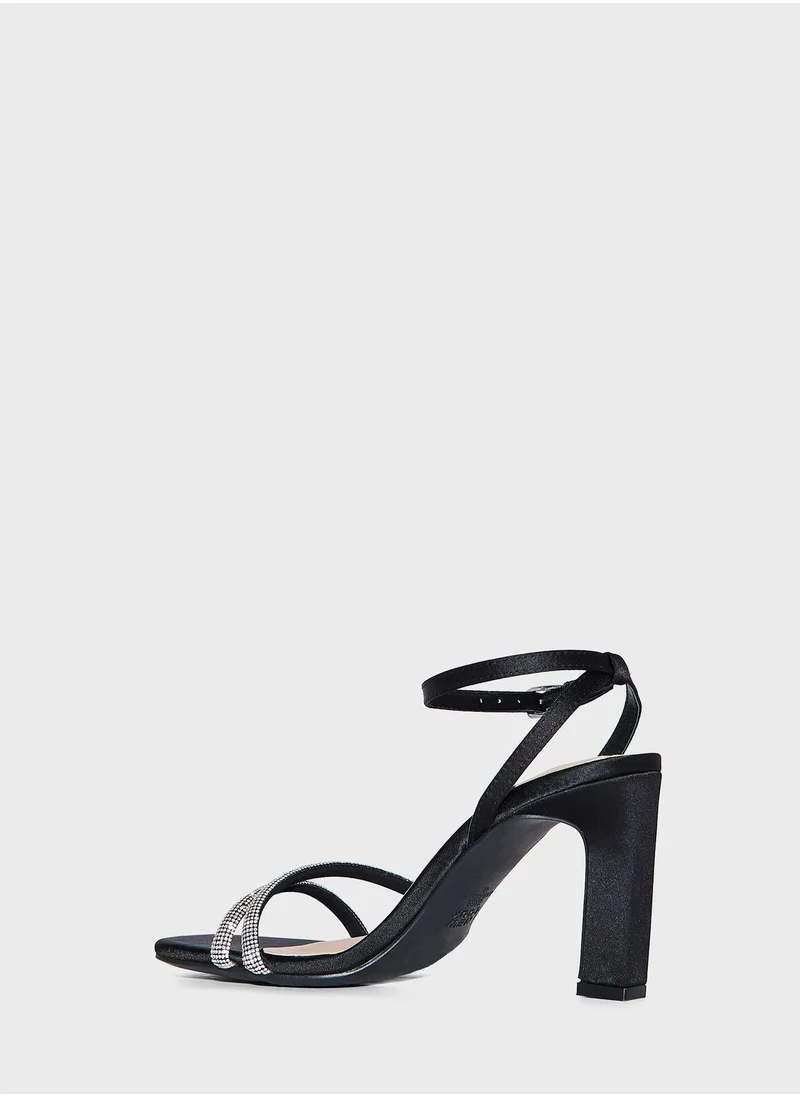 NEW LOOK S Tinsel Multi Strap Sandals
