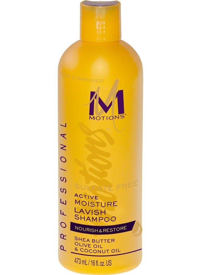 MOTIONS ACTIVE MOISTURE LAVISH nourish & restore SHAMPOO 16oz - Image 1