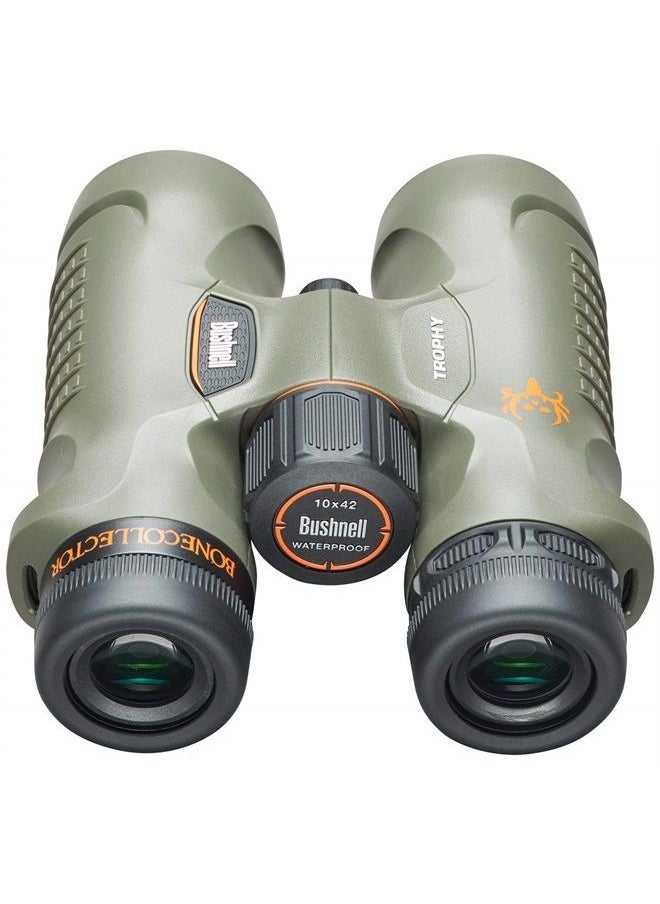 Bushnell Trophy Bone Collector 10x42mm Binoculars, Waterproof and Armor Plated Binocular 