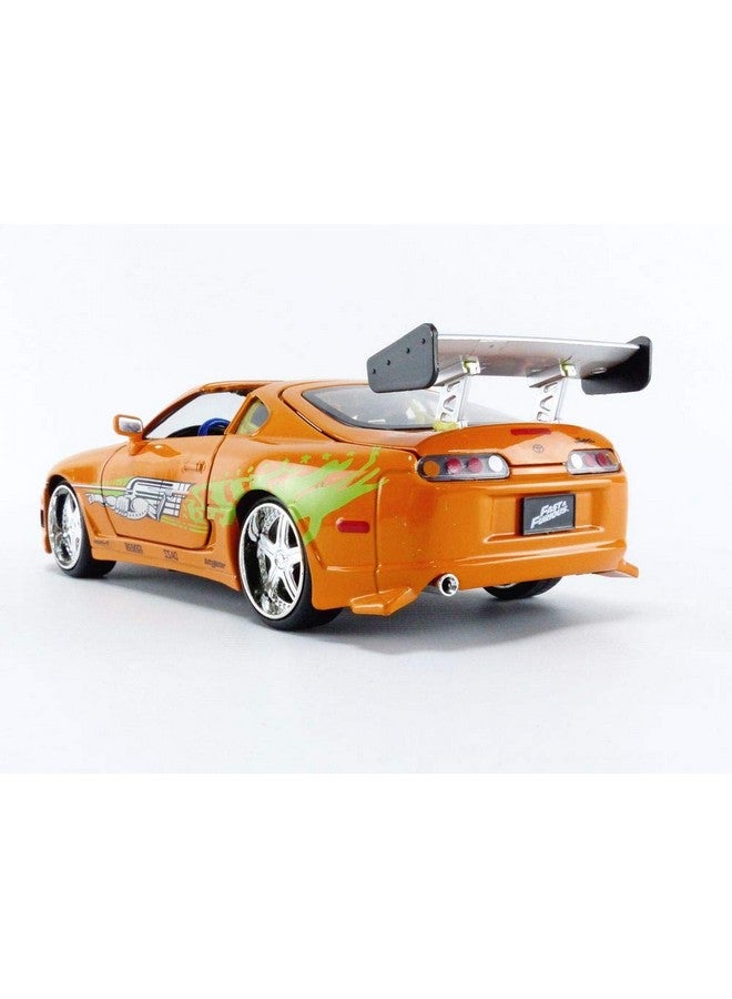 Jada Toys Jada 1:24 Diecast 1995 Toyota Supra with Brian O'Conner Figure, Men - Image 4