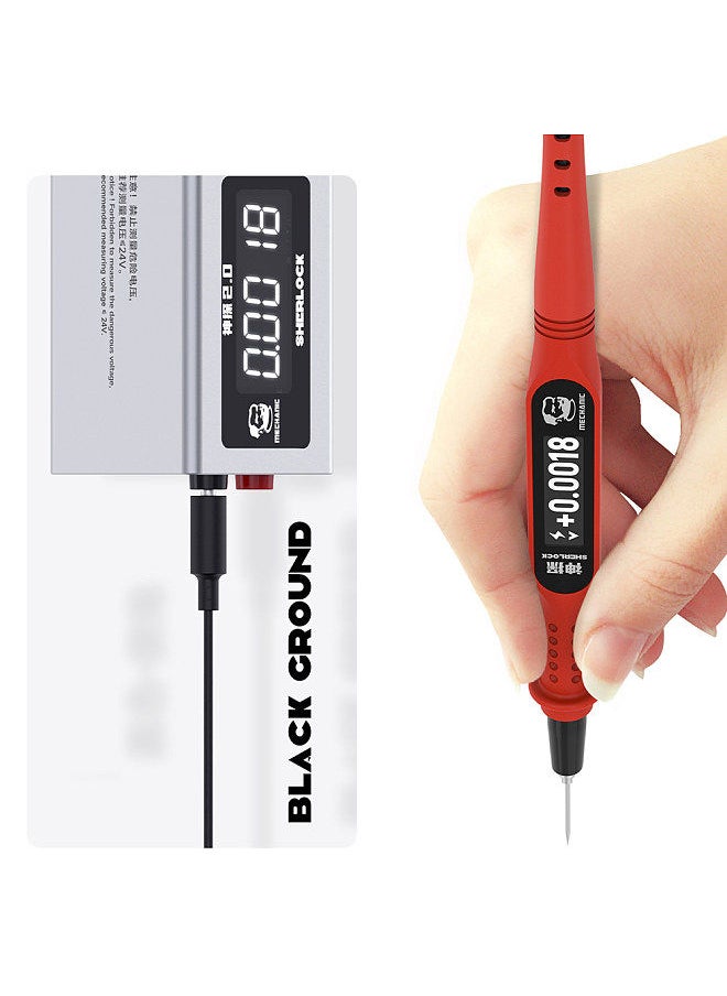 Generic - Three-Screen Digital Display Mainboard Multimeter Accurate Motherboard Voltage Data Detect Tool Voltage Internal Resistance Capacitance Tester - Image 1