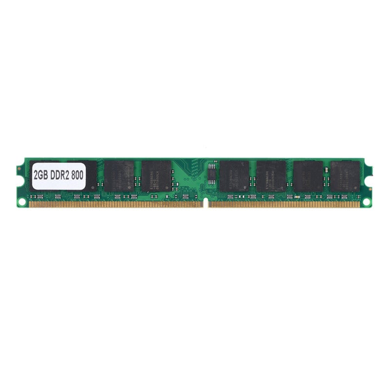 DDR2 Memory Ram 2G 800MHz High-Speed for PC2-6400 Desktop Computer - High-Quality Chip Stable Performance for Intel AMD Motherboard - Image 1