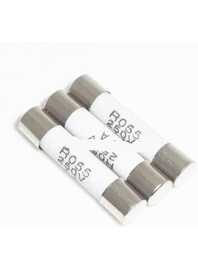 100 Pcs RO55 Ceramic Fuse 5x25mm 250V 6A 8A 10A 15A 16A 20A 25A Size - Image 1