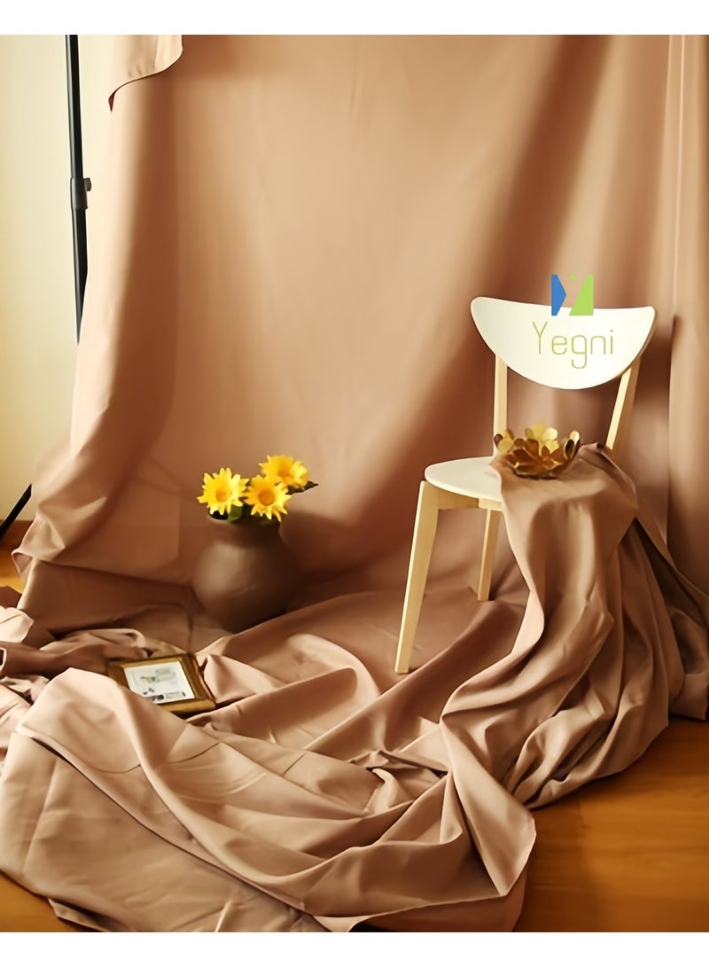 Yegni Solid color non-reflective photo backdrop photography hanging cloth popular live streaming prop backdrop - Image 1