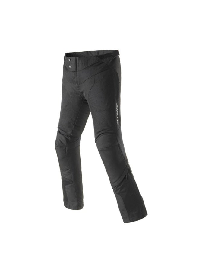 Clover AIRJET 6 Summer Motorcycle Pants Black