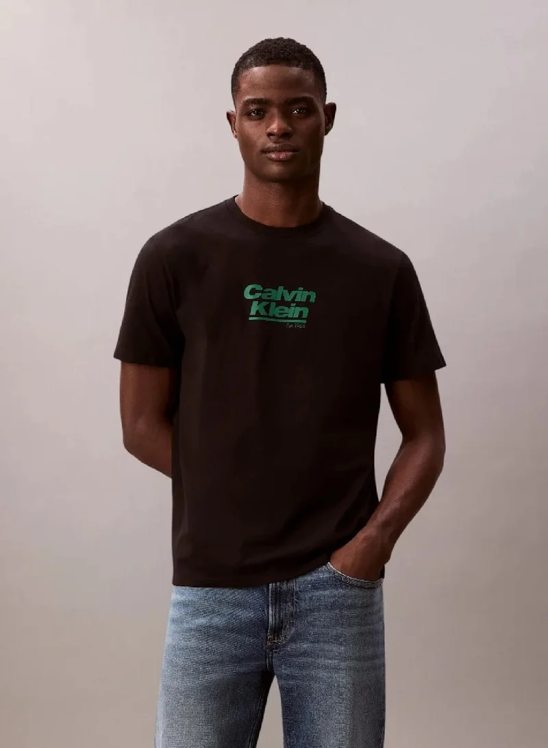 Logo Graphic Crew Neck T-Shirt