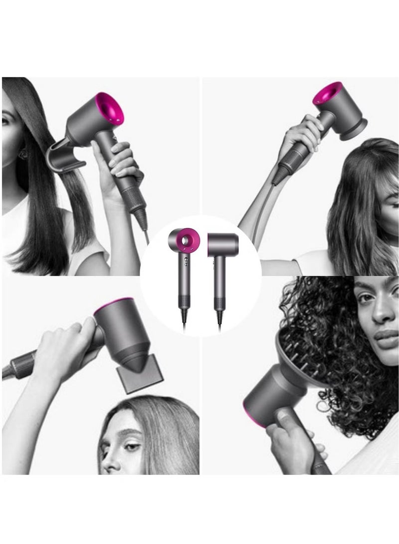 JAJEEK Professional Leafless Supersonic Hair Dryer | Negative Ion Technology, Constant Anion Electric Hair Dryer for Faster Drying & Healthier Hair, Personal Hair Care Styling Tool - Image 5