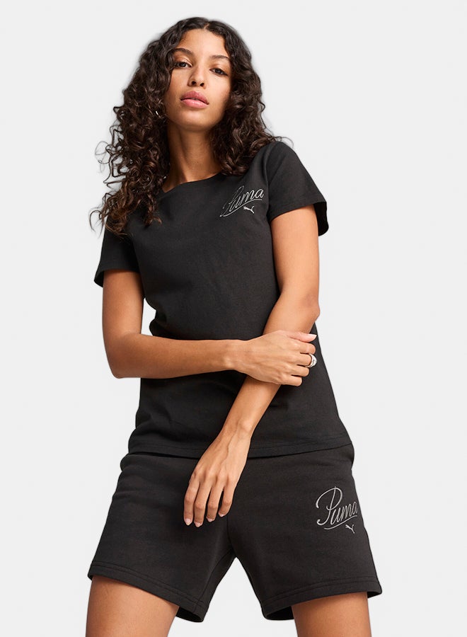 PUMA Ess Script Tee - Image 1