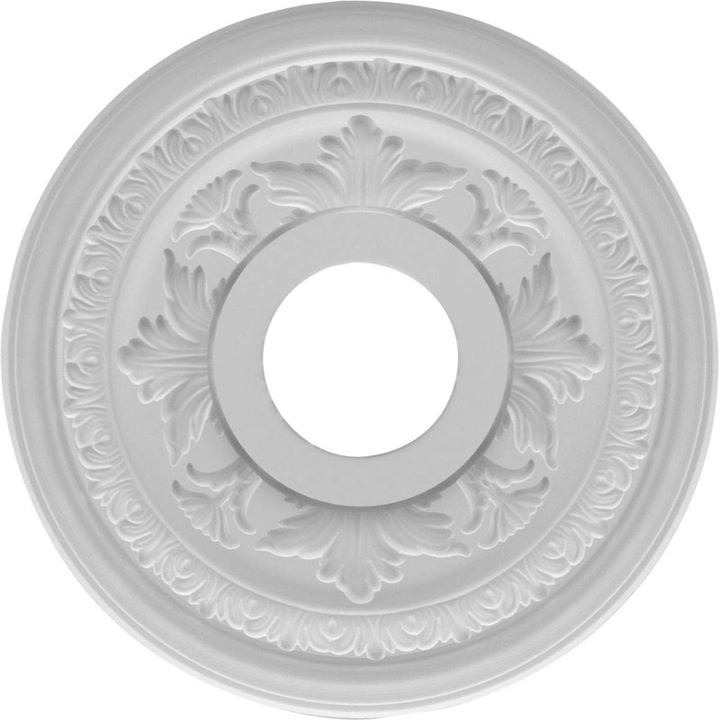 Ekena Millwork CMP13BA Baltimore Thermoformed PVC Ceiling Medallion (Fits Canopies up to 5 1/4"), 13"OD x 3 1/2"ID x 3/4"P - Image 4