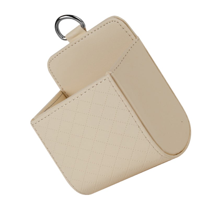 Outlet Storage Box: Car Seat Back Interior Vent Mobile Phone Storage Bag Box Car Conditioner Vent Mounted Pouch Pocket Holder Storage Organizer - Image 1