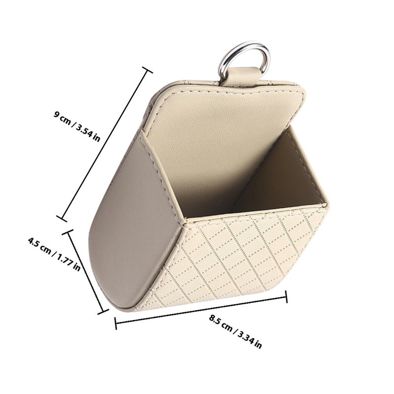 Outlet Storage Box: Car Seat Back Interior Vent Mobile Phone Storage Bag Box Car Conditioner Vent Mounted Pouch Pocket Holder Storage Organizer - Image 2