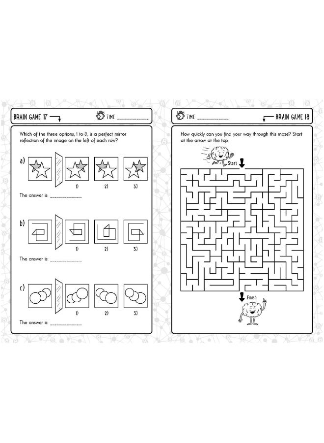 ألعاب العقل للأطفال الأذكياء® 8 سنوات: أكثر من 100 لغز لتعزيز قوة عقلك - Image 3