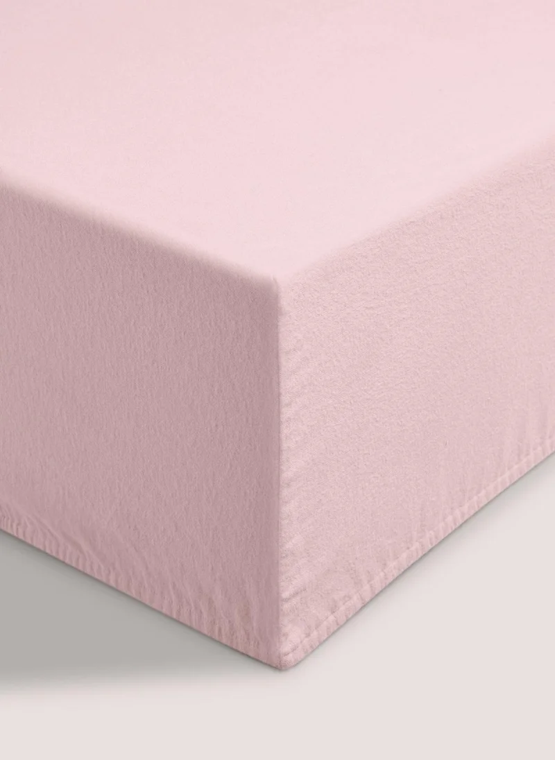 Matalan Pink Extra Deep Bed Sheet (180 Thread Count)