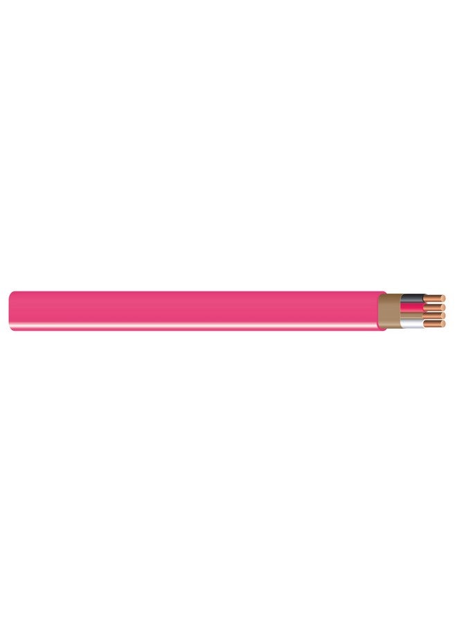 Southwire Romex SIMpull Residential Wire, 10 Gauge, 3 Conductor, 25Ft, NMW/G Wire, Pink, 63948521 - Image 3