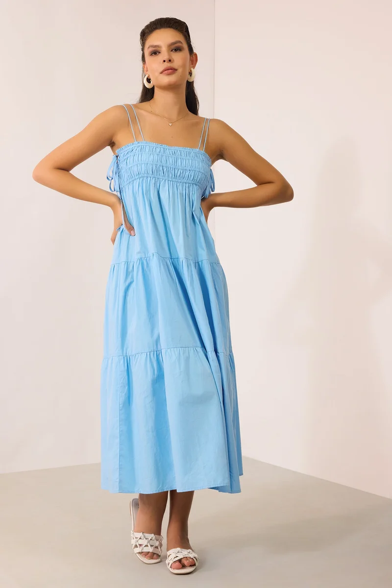 Virgio Tiered Cotton Dress