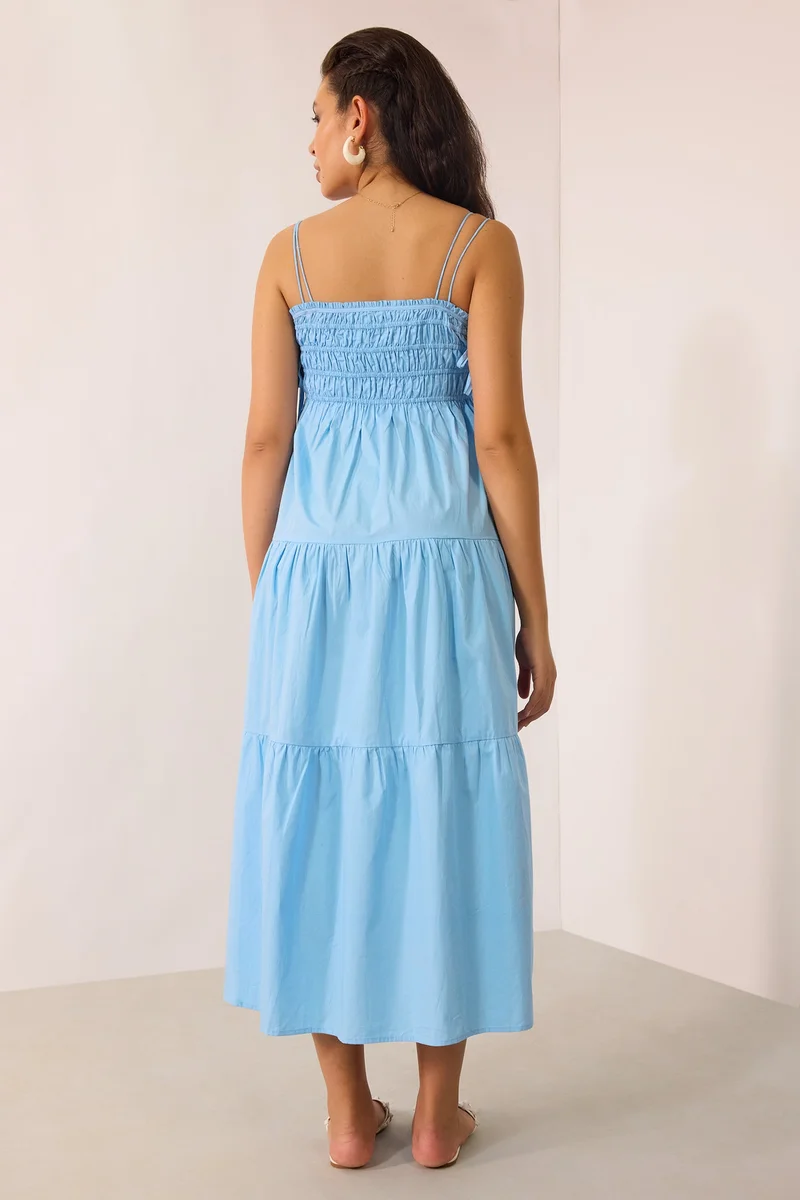 Virgio Tiered Cotton Dress