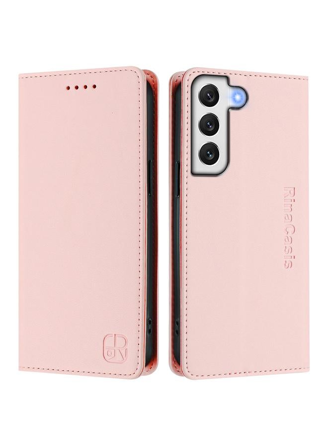 اس-توب جراب لهاتف Samsung Galaxy S21+ 5G RC01 جراب هاتف جلدي مزدوج الطي مزود بخاصية الشفط المغناطيسي بتقنية RFID - Image 2