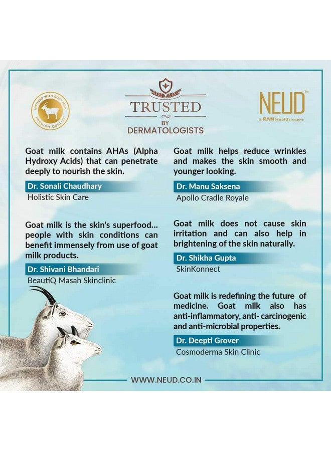 NEUD Goat Milk Premium Moisturizing Body Lotion for All Skin Types for Men and Women - 300 ml - Image 5