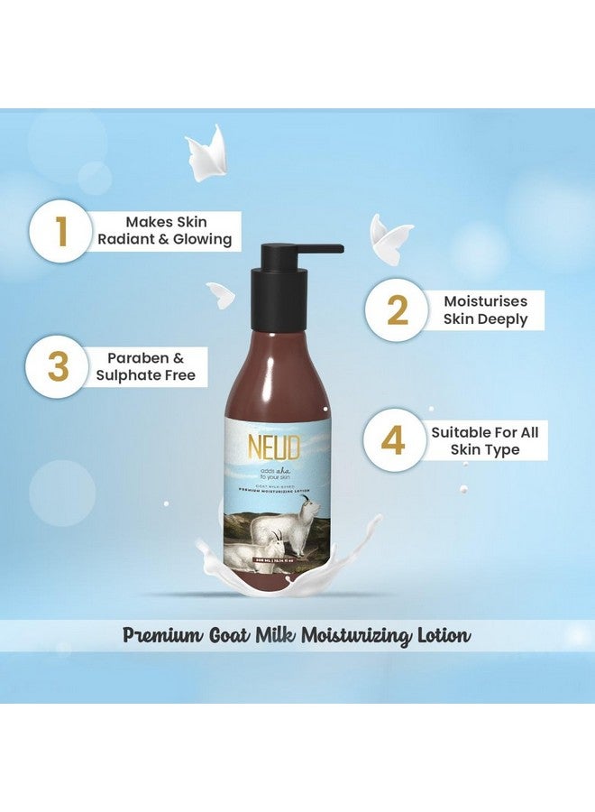 NEUD Goat Milk Premium Moisturizing Body Lotion for All Skin Types for Men and Women - 300 ml - Image 4