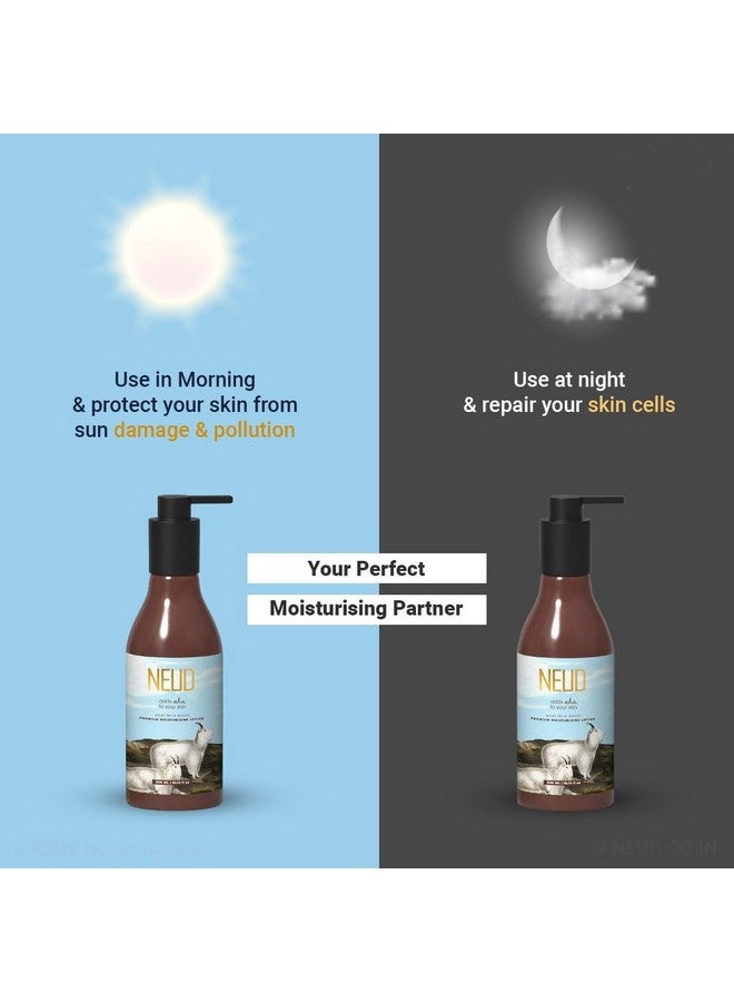 NEUD Goat Milk Premium Moisturizing Body Lotion for All Skin Types for Men and Women - 300 ml - Image 3