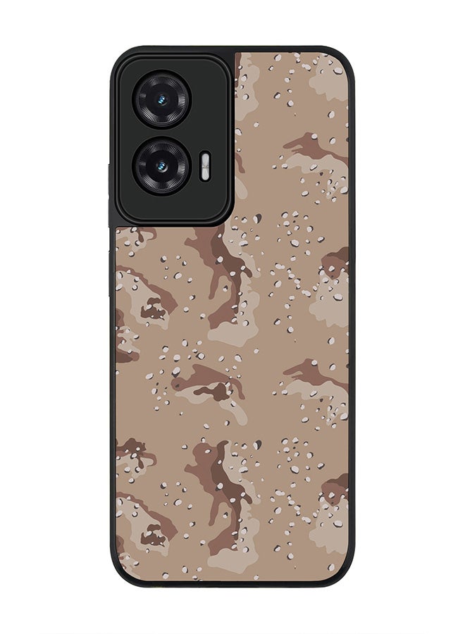 Stylizedd For Motorola Moto G35 Case,Slim fit Camera Protection, Shockproof Thin Phone cover  - Desert Storm Camo