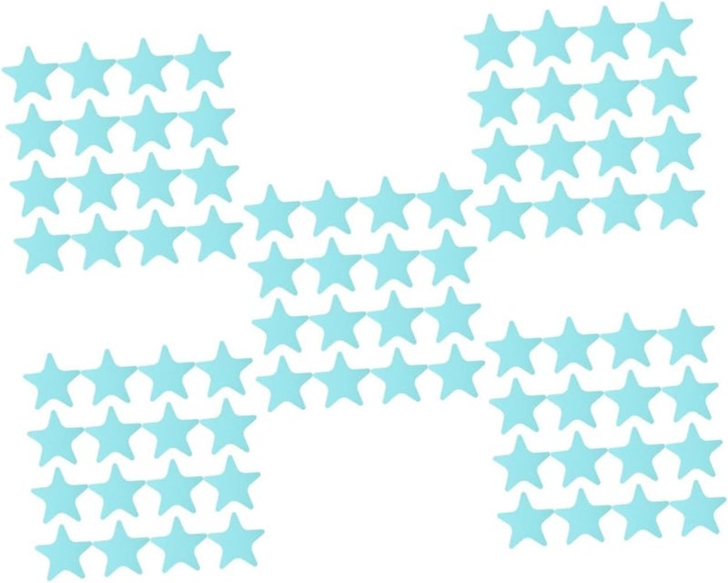 5 Pack Non Shower Stickers Peva Bathroom Adhesive Safety Decals for Bathtub - Image 1