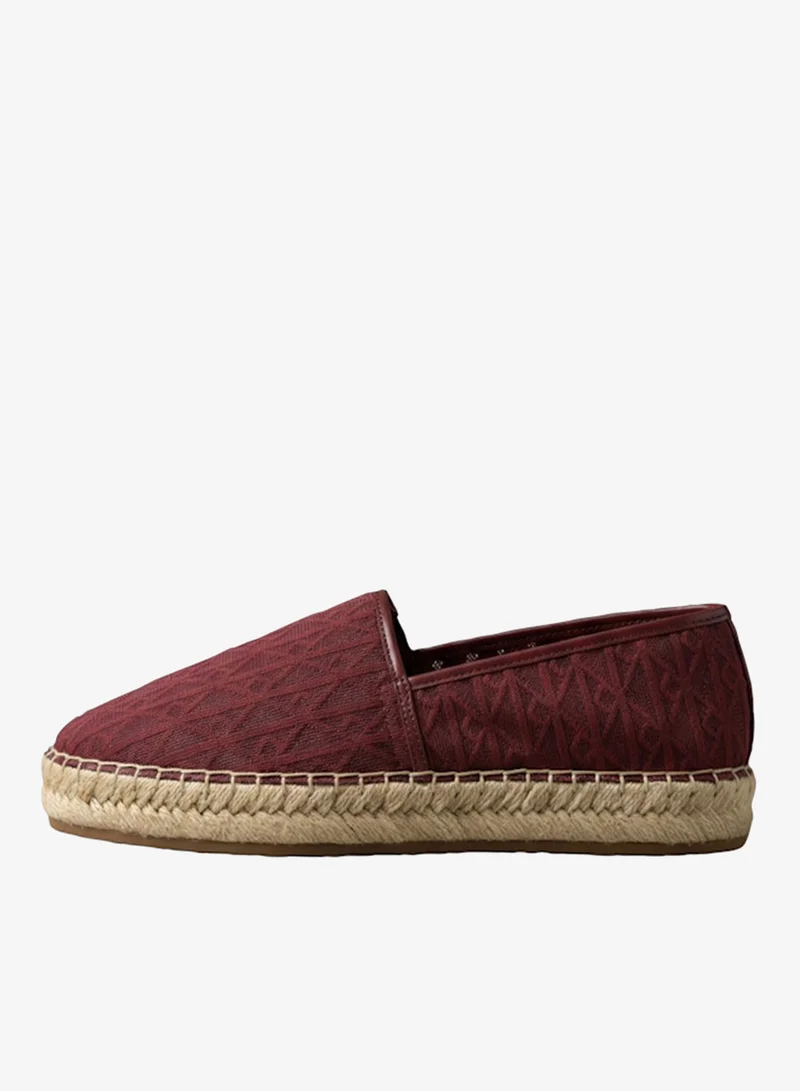 Calvin Klein Emblem All Over Print Espadrilles