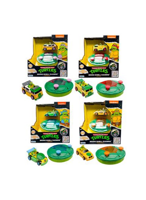 Tmnt Rc Micro Shell Raphael With Michelangelo Battery Operated