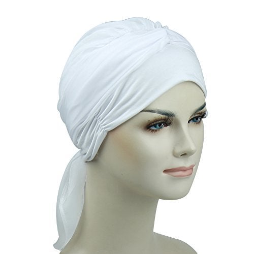 FocusCare Chemo Head Wraps for Cancer Patients Feminine Head Bands Bandana Caps - Image 5