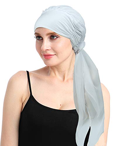 FocusCare Chemo Head Wraps for Cancer Patients Feminine Head Bands Bandana Caps - Image 3