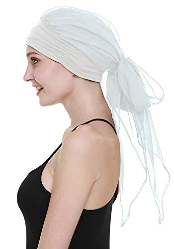 FocusCare Chemo Head Wraps for Cancer Patients Feminine Head Bands Bandana Caps - Image 1