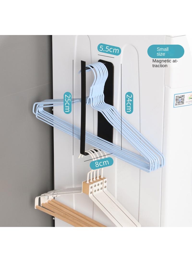 Wall Hanger Holder Punch-free Clothes Hanger, Wall Mount Storage Rack Organizer,Space Saving Wardrobe Hanger Holder - Image 1